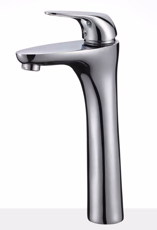 Tall vessel faucet