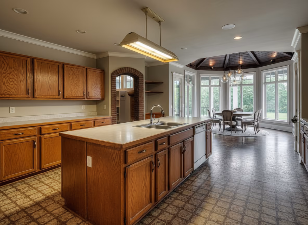 Kitchen before renovation